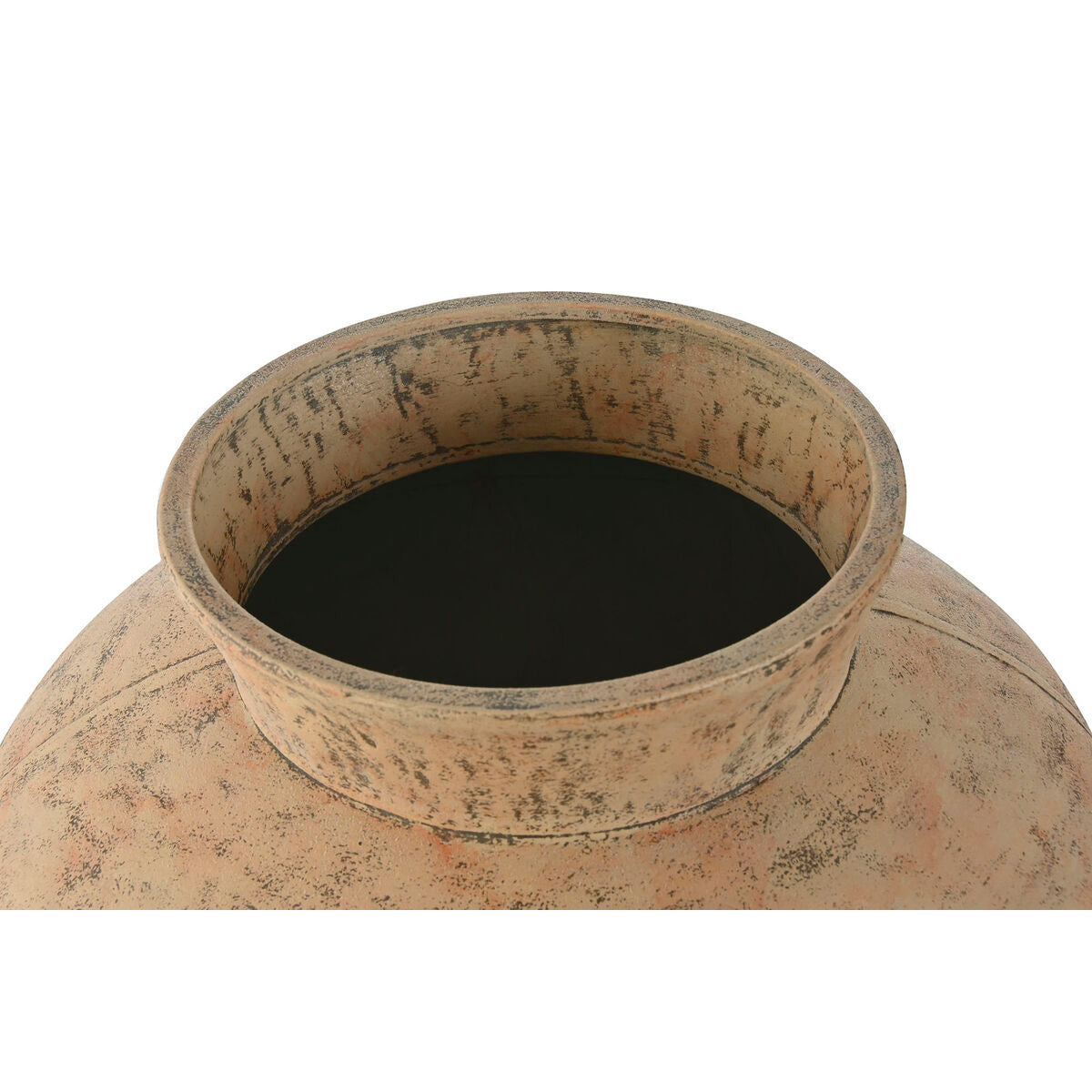 Vas ESPRIT Beige | Dekorativ Metallvas i Modern Design 33×37 cm