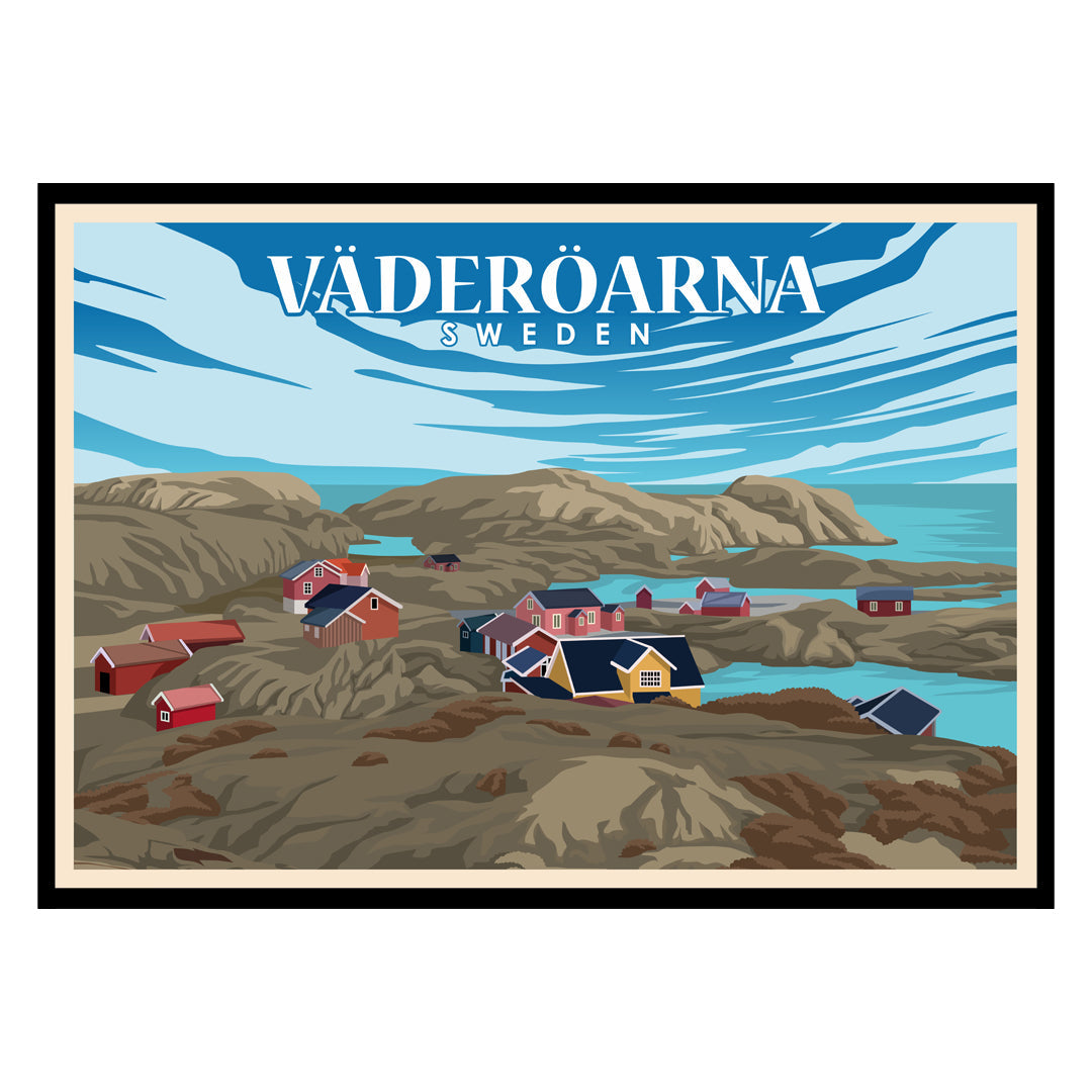 Väderöarna Sweden Poster-0