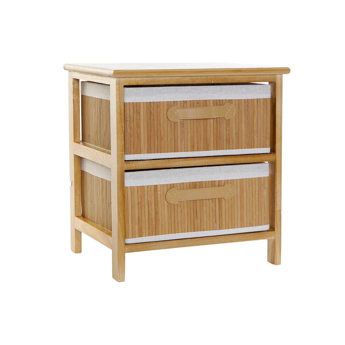 Chest of drawers DKD Home Decor Natural Bamboo Paolownia wood 42 x 32 x 45 cm-0