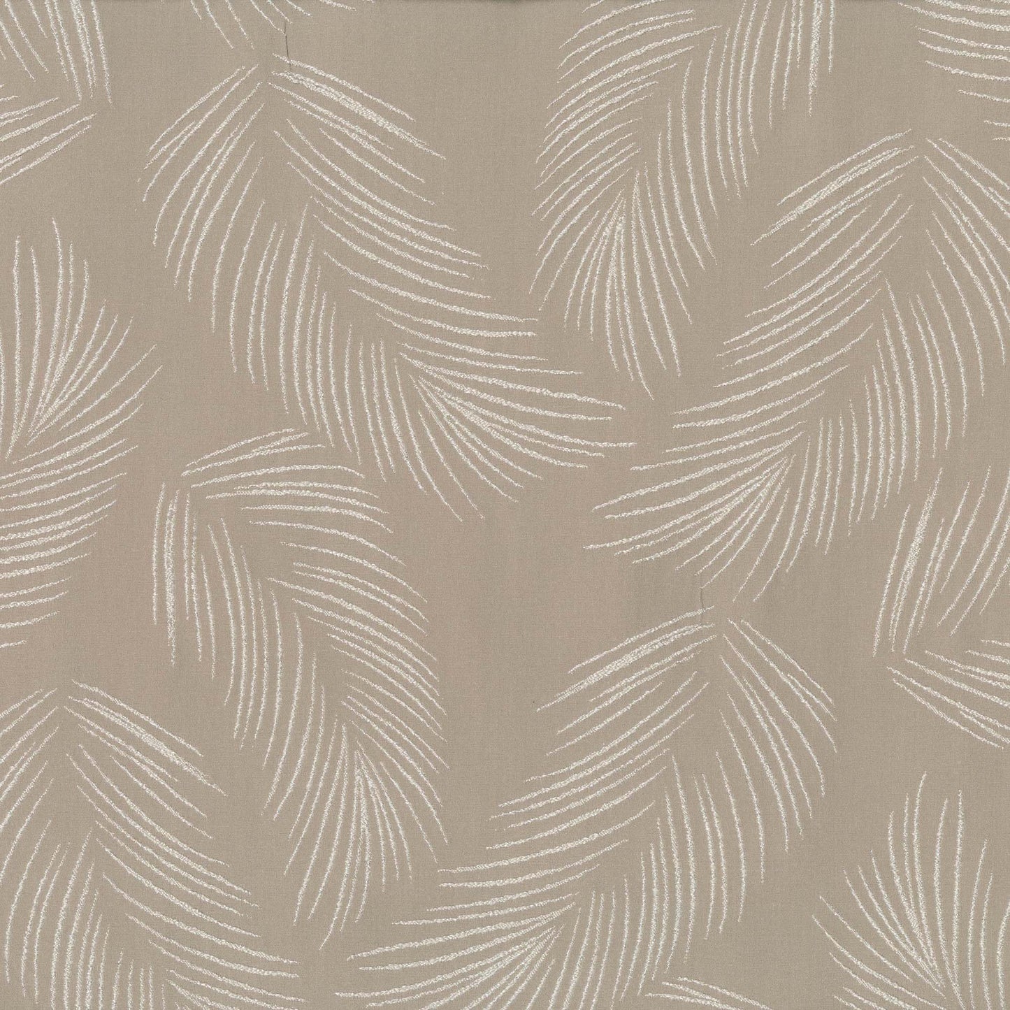 Feather Pattern Cotton Linen Curtains | Skräddarsydda Linnegardiner med Naturinspirerat Mönster
