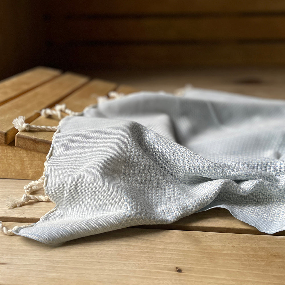 Duru Turkish Towel | Handvävd Hamamhandduk i 100 % Bomull