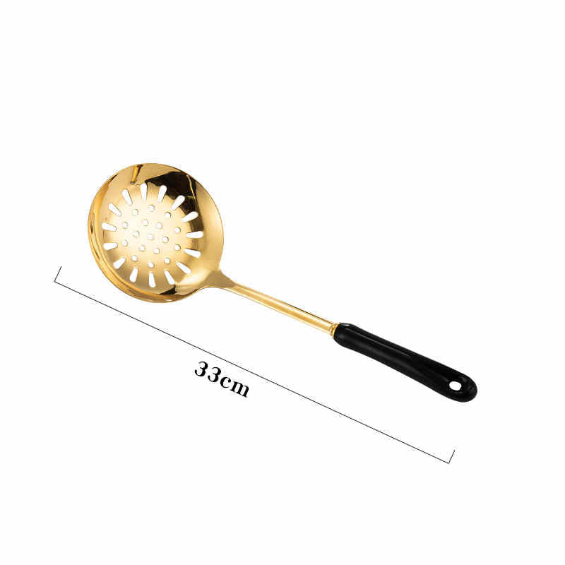 Nordic Stainless Steel Kitchen Utensils Set | Köksredskap i Rostfritt Stål med Keramiska Handtag