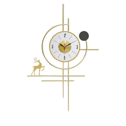 Luxury Fashion Wall Art Clock | Väggklocka i Modern & Lyxig Design 42×66 cm