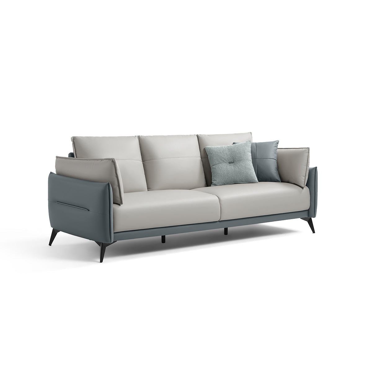 Italian 3-seater Minimalist Style Sofa-3