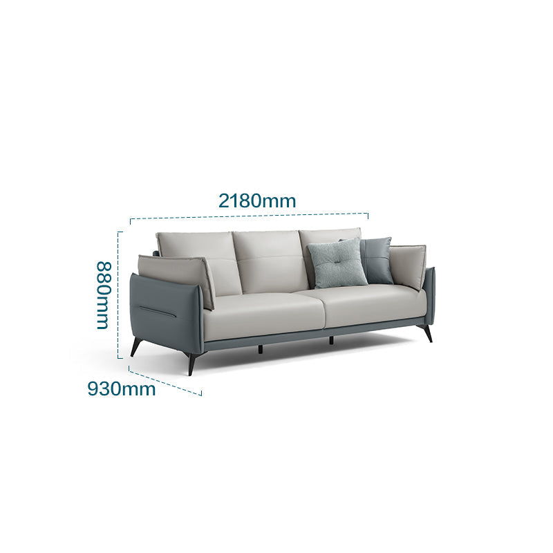 Italian 3-seater Minimalist Style Sofa-4