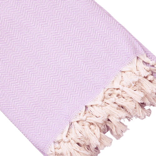 Herringbone Throw Blanket | Handvävd Bomullspläd i Klassisk Stil