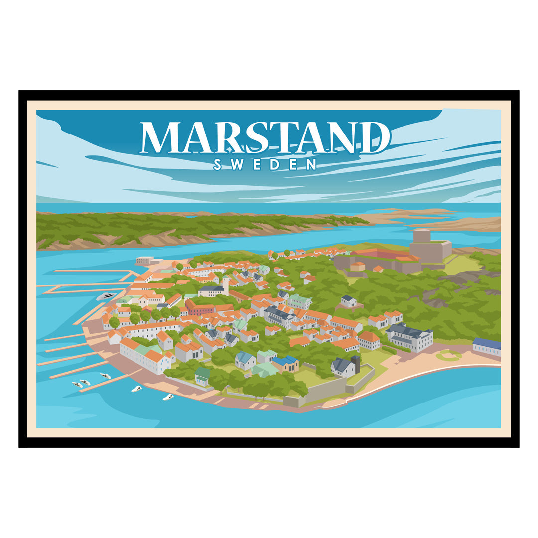 Marstrand No2 Sweden Poster-0
