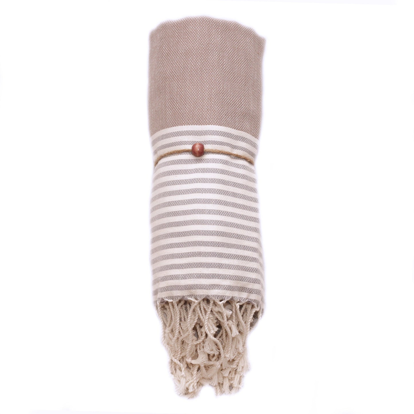 Multifärgad Randig Turkisk Hamamhandduk – 100 % Bomull