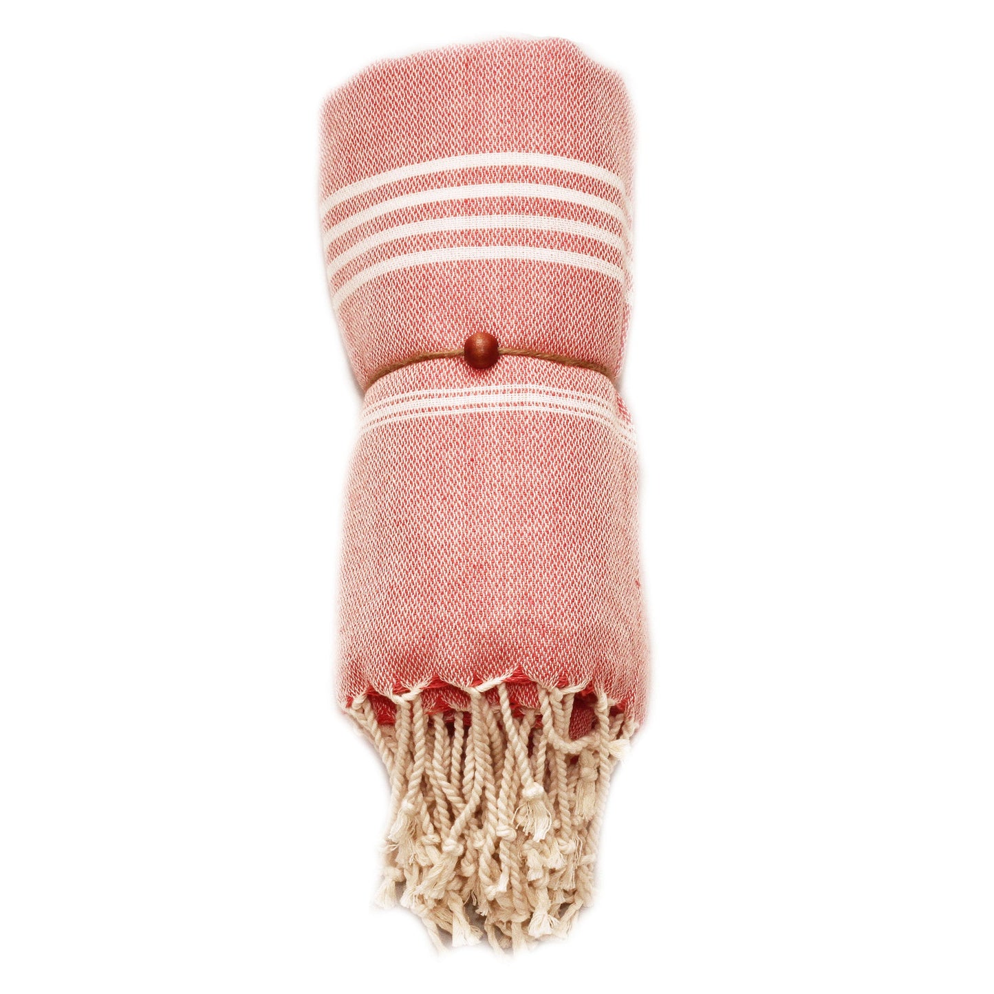 Sultan – Turkisk Hamamhandduk 100 × 180 cm | Handvävd med Rotfärg