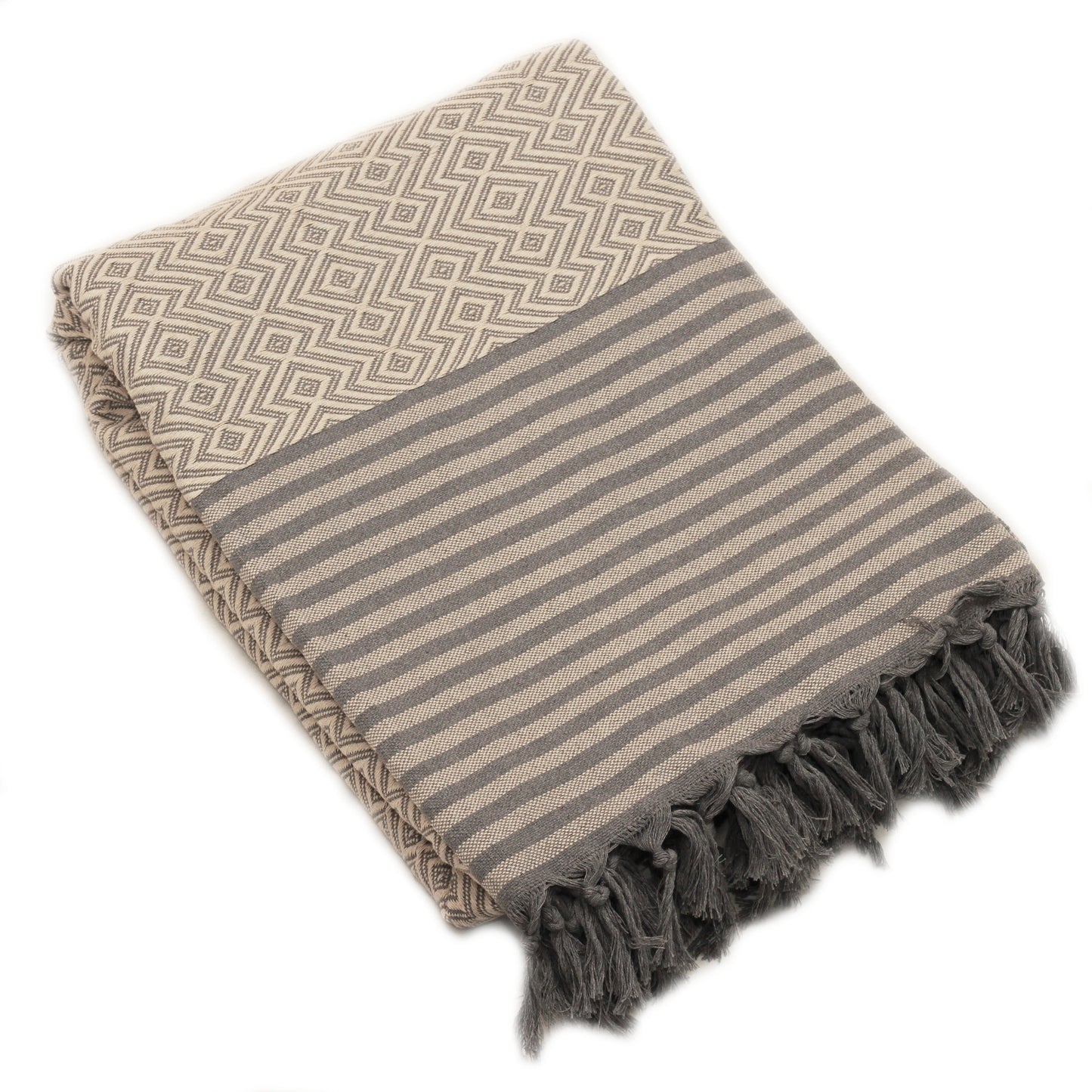 Serene – Pläd / Filt i 100 % Bomull | 160 × 200 cm