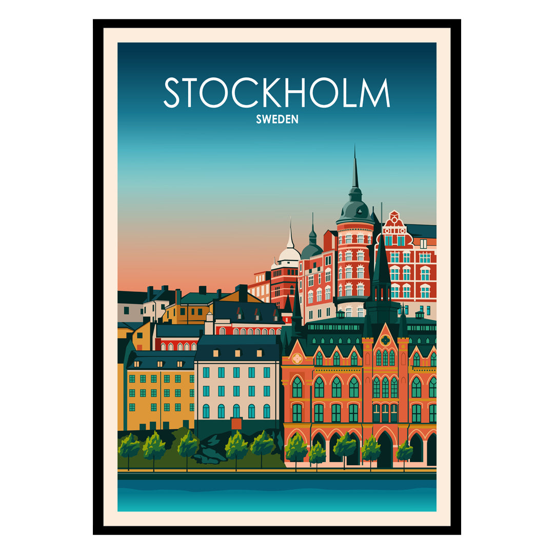 Stockholm Sweden Poster-0